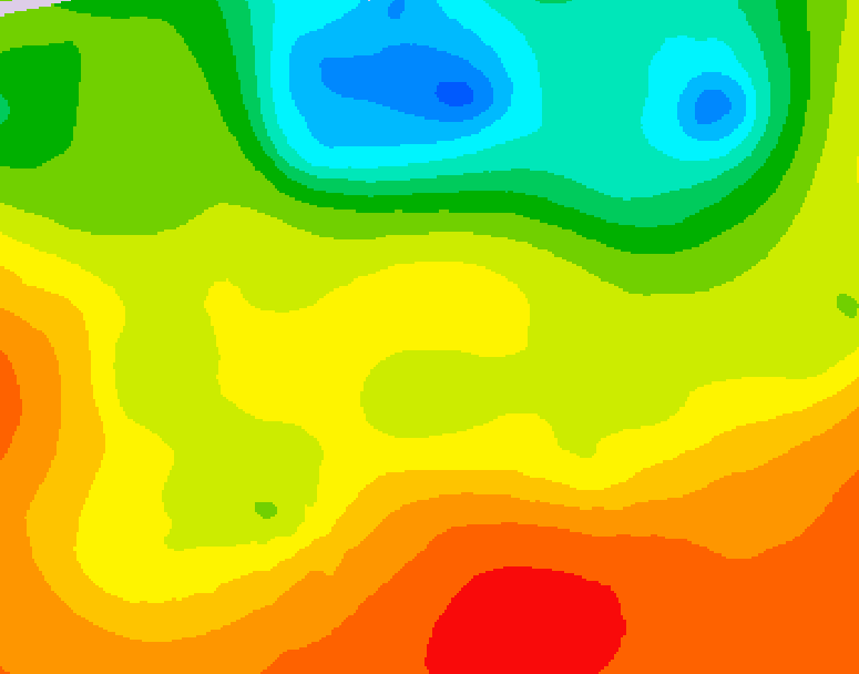 GDPS 500 millibar geopotential height 168 hour forecast chart for Canada based on 2026/06/23 0000Z data