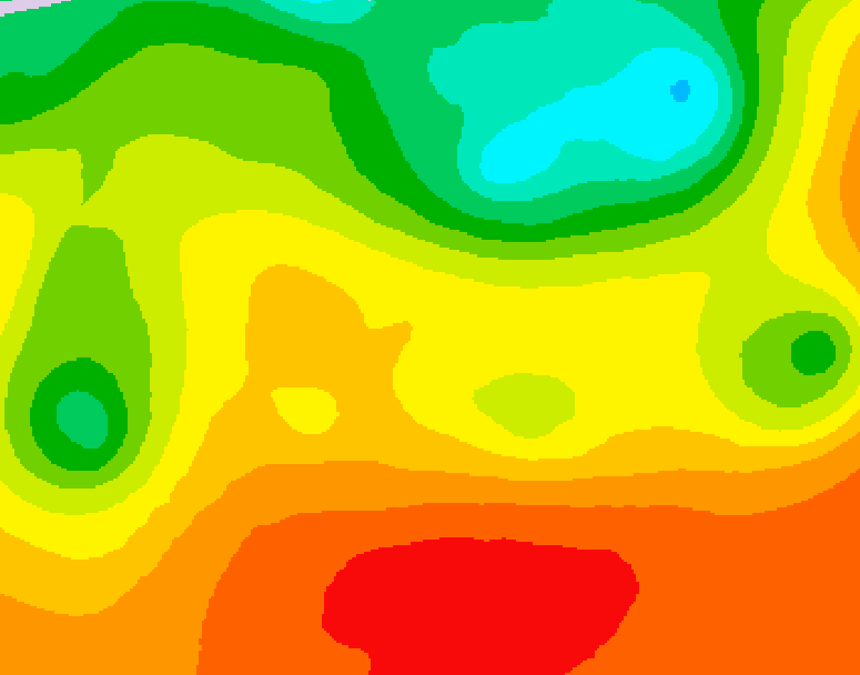 GDPS 500 millibar geopotential height 240 hour forecast chart for Canada based on 2026/06/23 0000Z data