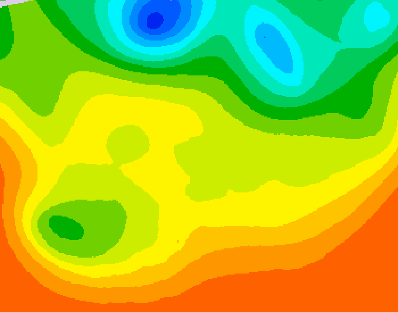 GDPS 500 millibar geopotential height 108 hour forecast chart for Canada based on 2026/06/23 1200Z data