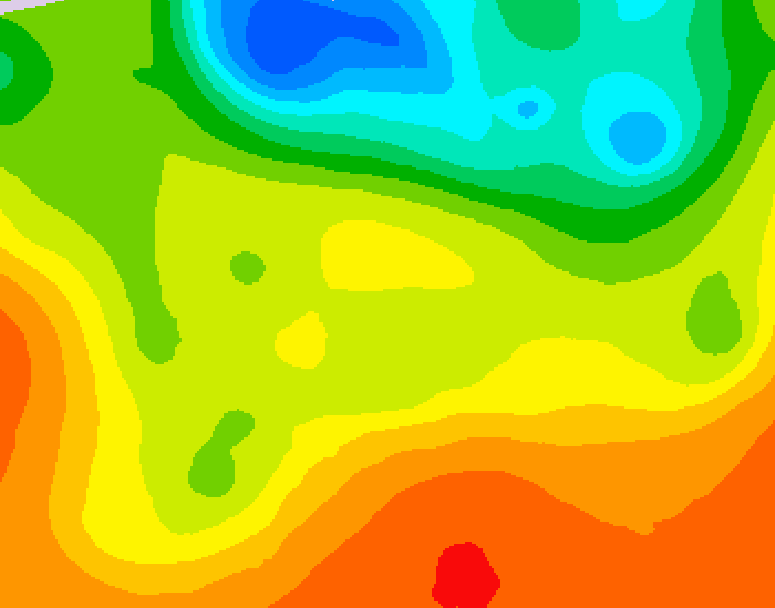 GDPS 500 millibar geopotential height 144 hour forecast chart for Canada based on 2026/06/23 1200Z data