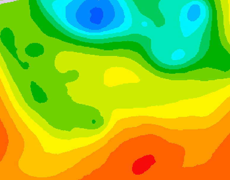 GDPS 500 millibar geopotential height 168 hour forecast chart for Canada based on 2026/06/23 1200Z data