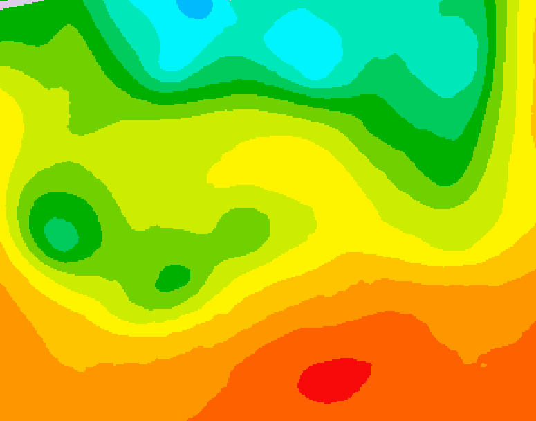 GDPS 500 millibar geopotential height 204 hour forecast chart for Canada based on 2026/06/23 1200Z data