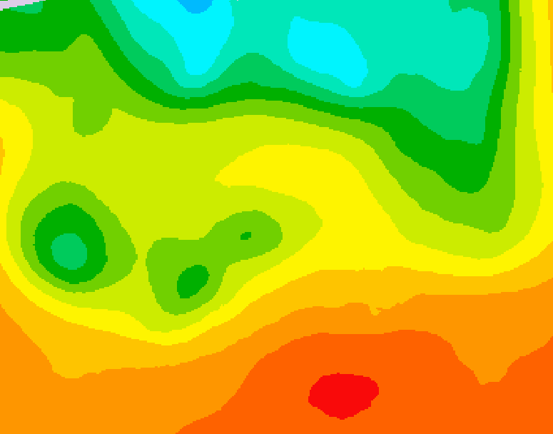 GDPS 500 millibar geopotential height 210 hour forecast chart for Canada based on 2026/06/23 1200Z data
