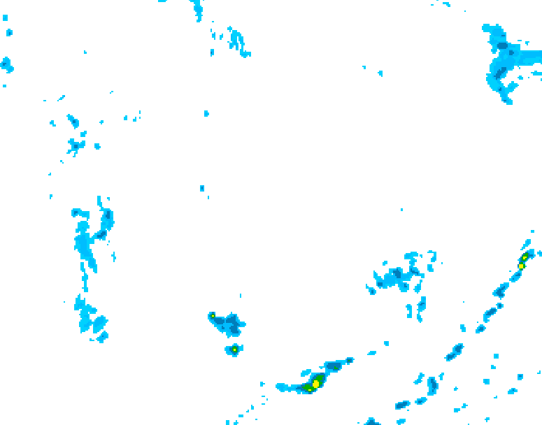 GDPS precipitation 084 hour forecast chart for Canada based on 2026/06/23 0000Z data