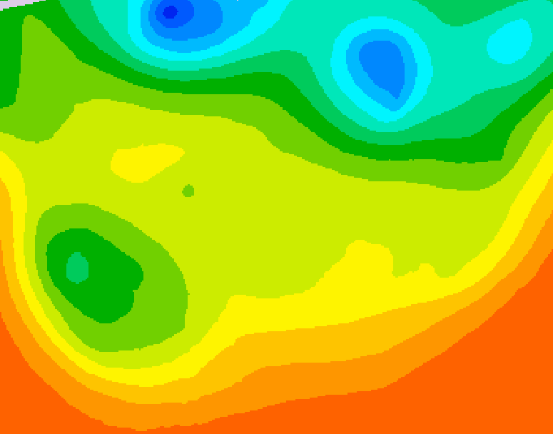 GDPS 500 millibar geopotential height 084 hour forecast chart for Canada based on 2026/06/24 0000Z data