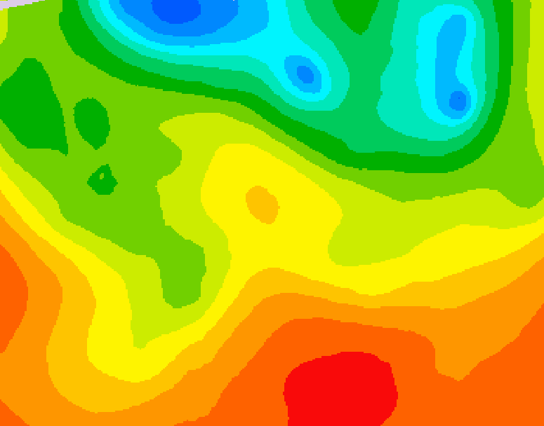 GDPS 500 millibar geopotential height 144 hour forecast chart for Canada based on 2026/06/24 0000Z data