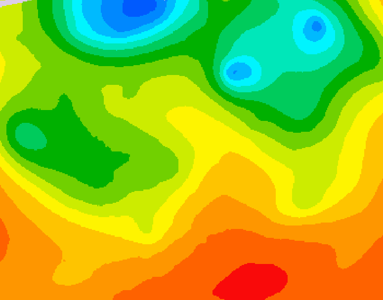 GDPS 500 millibar geopotential height 168 hour forecast chart for Canada based on 2026/06/24 0000Z data