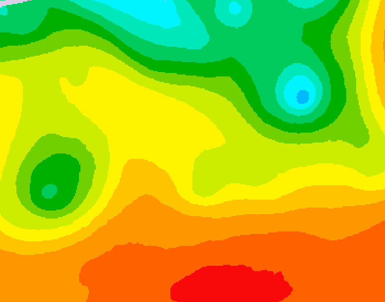 GDPS 500 millibar geopotential height 216 hour forecast chart for Canada based on 2026/06/24 0000Z data