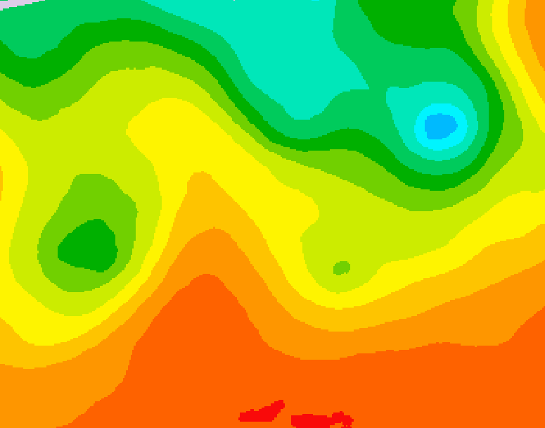 GDPS 500 millibar geopotential height 234 hour forecast chart for Canada based on 2026/06/24 0000Z data