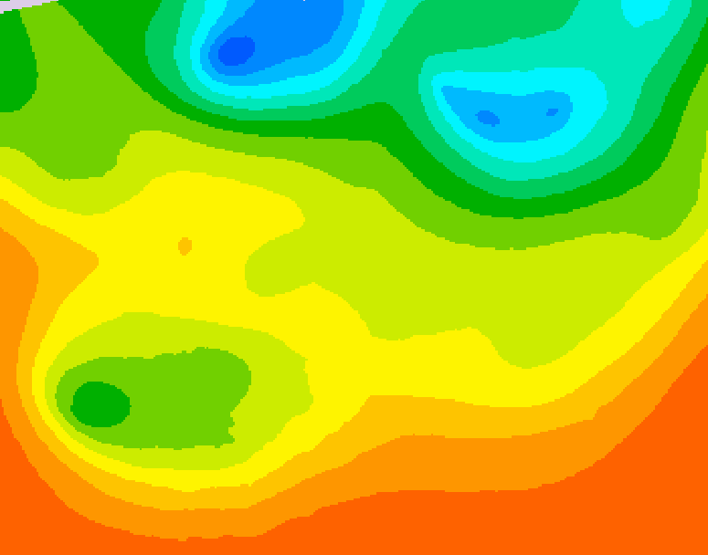 GDPS 500 millibar geopotential height 090 hour forecast chart for Canada based on 2026/06/24 1200Z data