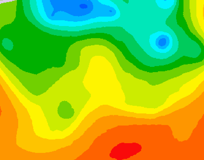 GDPS 500 millibar geopotential height 144 hour forecast chart for Canada based on 2026/06/24 1200Z data