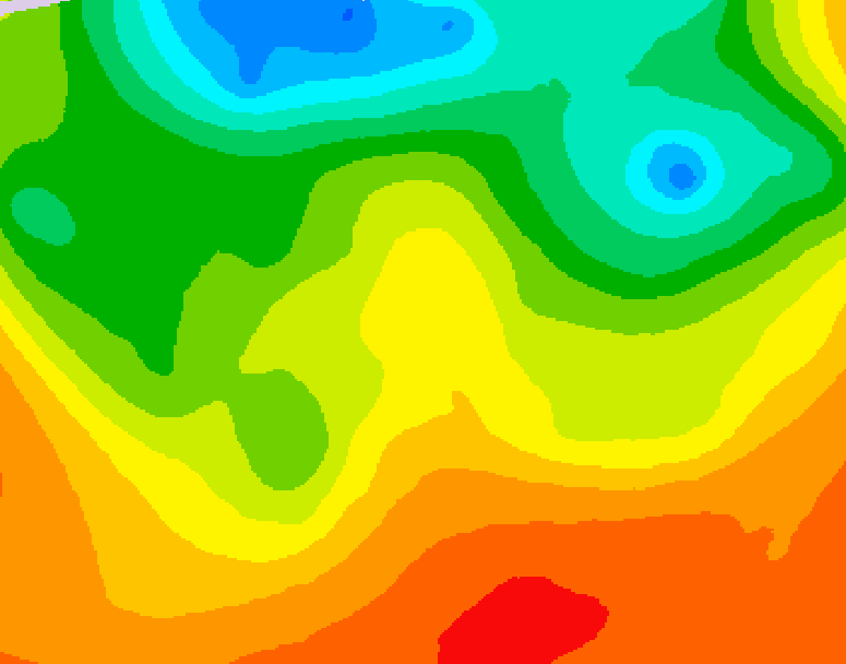 GDPS 500 millibar geopotential height 150 hour forecast chart for Canada based on 2026/06/24 1200Z data