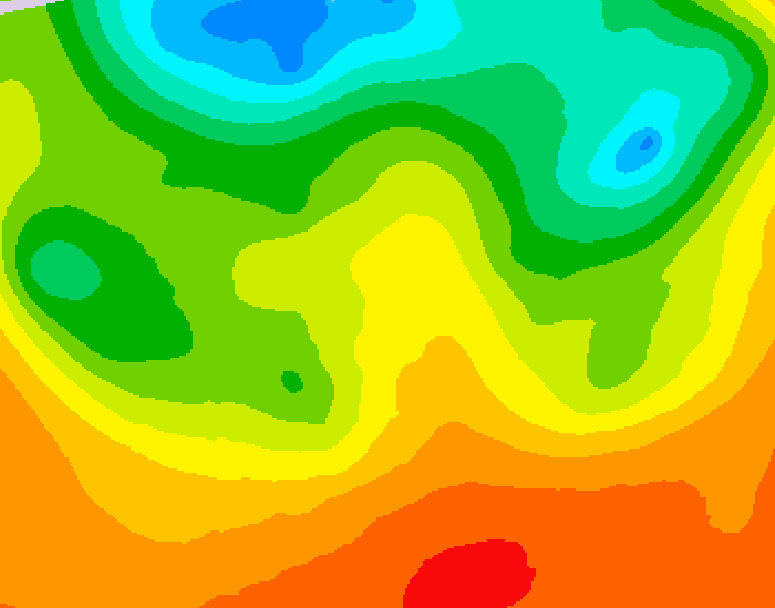 GDPS 500 millibar geopotential height 162 hour forecast chart for Canada based on 2026/06/24 1200Z data
