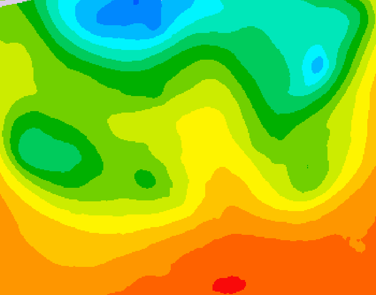 GDPS 500 millibar geopotential height 168 hour forecast chart for Canada based on 2026/06/24 1200Z data