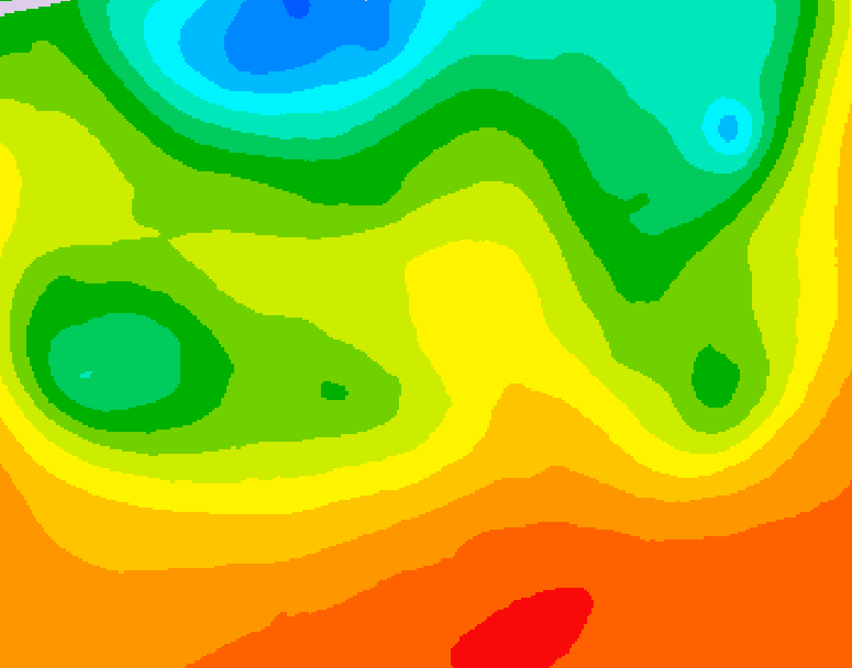 GDPS 500 millibar geopotential height 174 hour forecast chart for Canada based on 2026/06/24 1200Z data