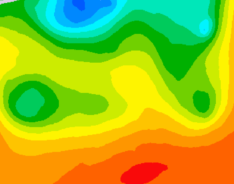 GDPS 500 millibar geopotential height 180 hour forecast chart for Canada based on 2026/06/24 1200Z data