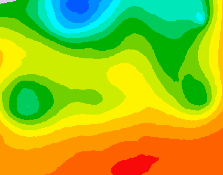 GDPS 500 millibar geopotential height 186 hour forecast chart for Canada based on 2026/06/24 1200Z data