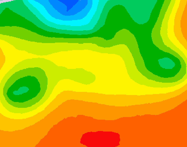 GDPS 500 millibar geopotential height 204 hour forecast chart for Canada based on 2026/06/24 1200Z data