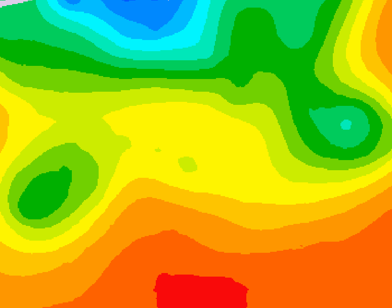 GDPS 500 millibar geopotential height 210 hour forecast chart for Canada based on 2026/06/24 1200Z data