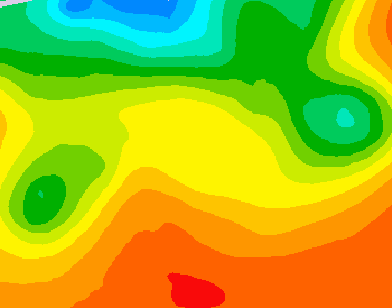 GDPS 500 millibar geopotential height 216 hour forecast chart for Canada based on 2026/06/24 1200Z data