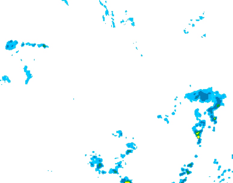 GDPS precipitation 012 hour forecast chart for Canada based on 2026/06/24 0000Z data