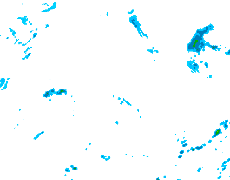 GDPS precipitation 216 hour forecast chart for Canada based on 2026/06/24 1200Z data