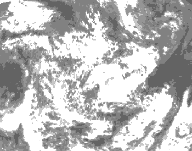 GDPS total cloud 012 hour forecast chart for Canada based on 2026/06/24 1200Z data