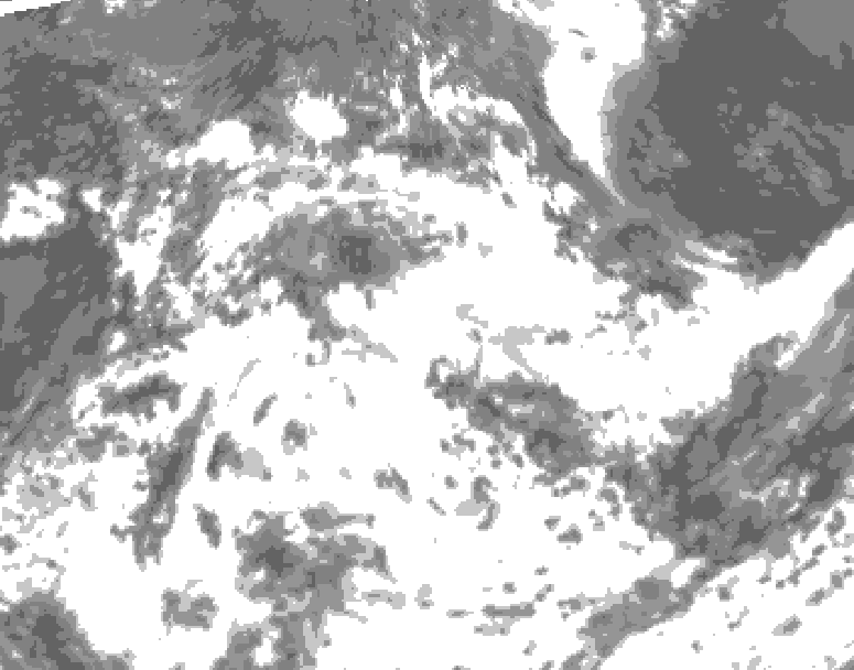 GDPS total cloud 234 hour forecast chart for Canada based on 2026/06/24 1200Z data