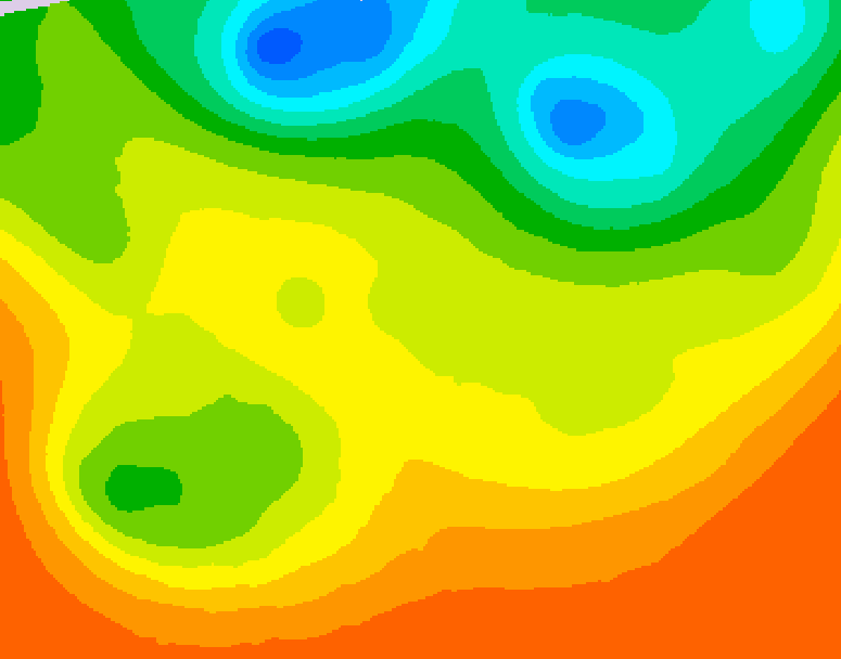 GDPS 500 millibar geopotential height 072 hour forecast chart for Canada based on 2026/06/25 0000Z data