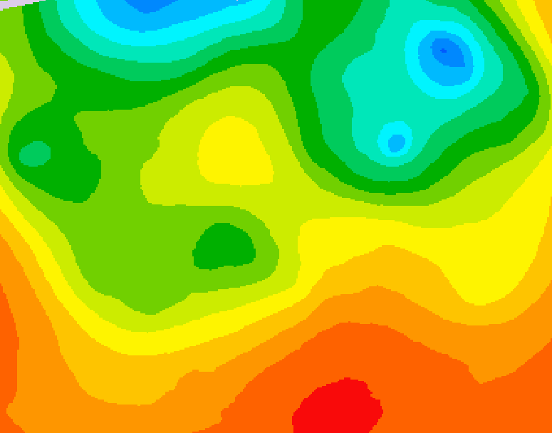 GDPS 500 millibar geopotential height 144 hour forecast chart for Canada based on 2026/06/25 0000Z data