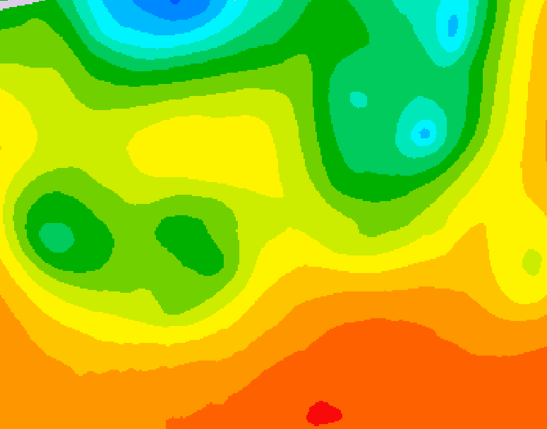 GDPS 500 millibar geopotential height 168 hour forecast chart for Canada based on 2026/06/25 0000Z data
