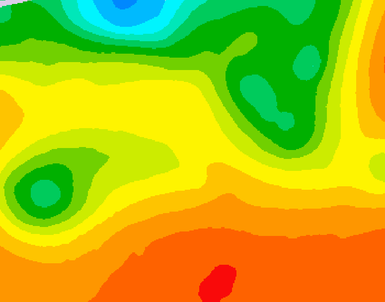 GDPS 500 millibar geopotential height 192 hour forecast chart for Canada based on 2026/06/25 0000Z data