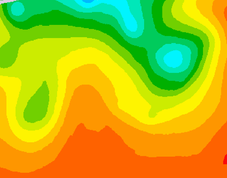 GDPS 500 millibar geopotential height 240 hour forecast chart for Canada based on 2026/06/25 0000Z data