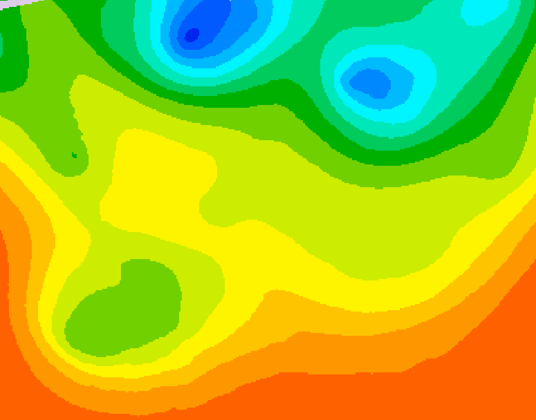 GDPS 500 millibar geopotential height 066 hour forecast chart for Canada based on 2026/06/25 1200Z data
