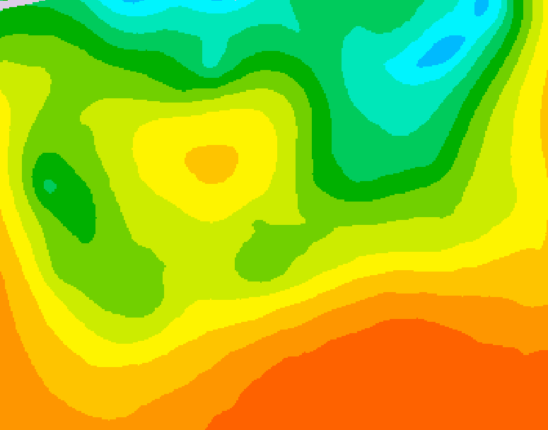 GDPS 500 millibar geopotential height 144 hour forecast chart for Canada based on 2026/06/25 1200Z data