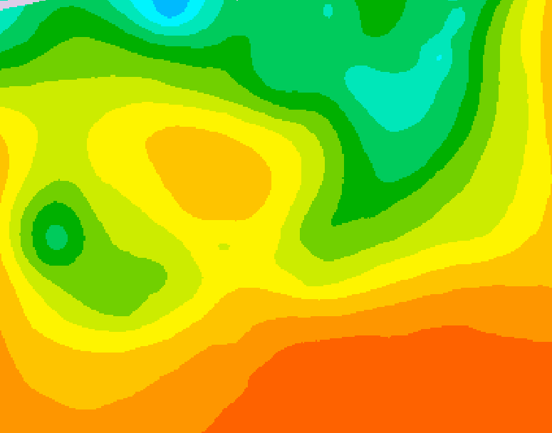 GDPS 500 millibar geopotential height 162 hour forecast chart for Canada based on 2026/06/25 1200Z data