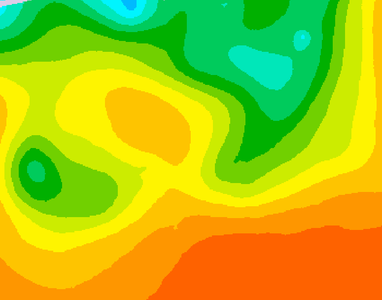 GDPS 500 millibar geopotential height 168 hour forecast chart for Canada based on 2026/06/25 1200Z data