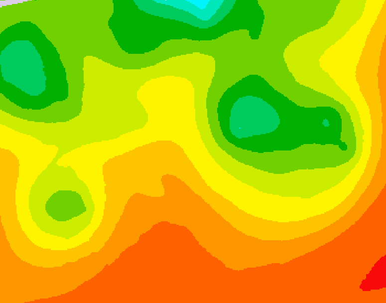 GDPS 500 millibar geopotential height 228 hour forecast chart for Canada based on 2026/06/25 1200Z data