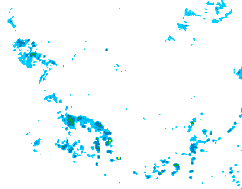 GDPS precipitation 072 hour forecast chart for Canada based on 2026/06/25 0000Z data