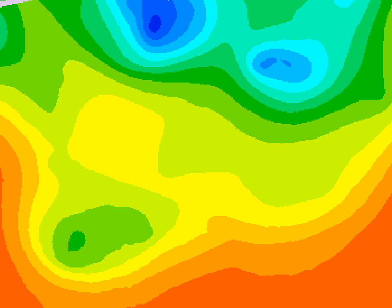 GDPS 500 millibar geopotential height 060 hour forecast chart for Canada based on 2026/06/26 0000Z data