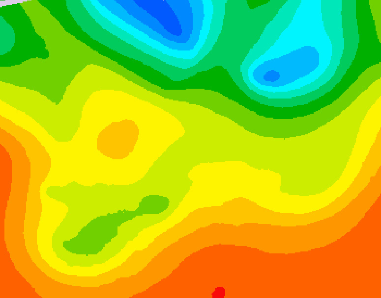 GDPS 500 millibar geopotential height 072 hour forecast chart for Canada based on 2026/06/26 0000Z data