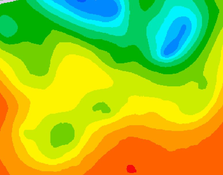 GDPS 500 millibar geopotential height 084 hour forecast chart for Canada based on 2026/06/26 0000Z data