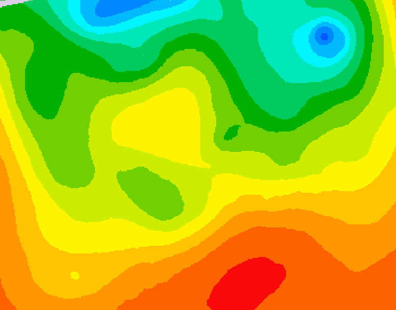 GDPS 500 millibar geopotential height 120 hour forecast chart for Canada based on 2026/06/26 0000Z data