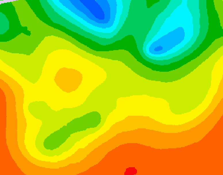 GDPS 500 millibar geopotential height 060 hour forecast chart for Canada based on 2026/06/26 1200Z data