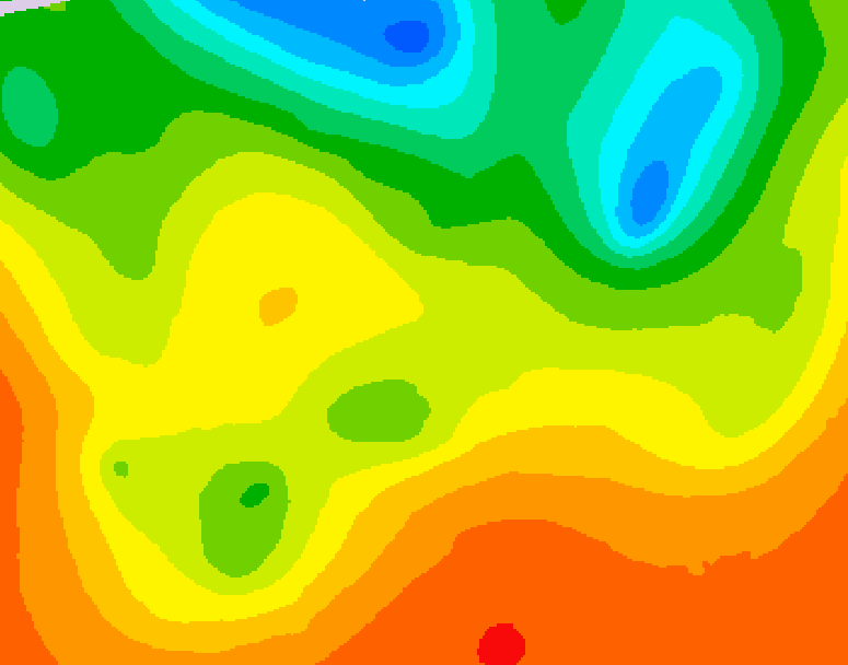 GDPS 500 millibar geopotential height 072 hour forecast chart for Canada based on 2026/06/26 1200Z data