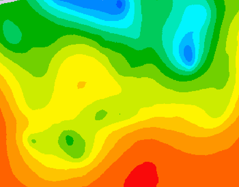 GDPS 500 millibar geopotential height 078 hour forecast chart for Canada based on 2026/06/26 1200Z data
