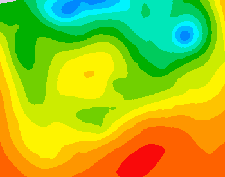 GDPS 500 millibar geopotential height 108 hour forecast chart for Canada based on 2026/06/26 1200Z data