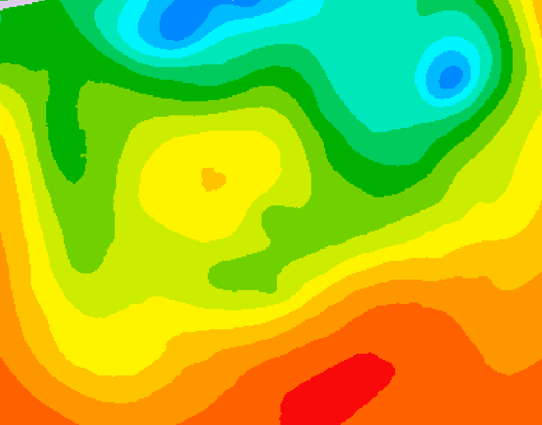 GDPS 500 millibar geopotential height 114 hour forecast chart for Canada based on 2026/06/26 1200Z data