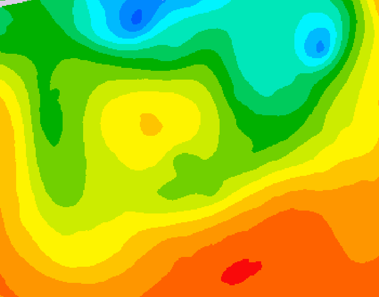 GDPS 500 millibar geopotential height 120 hour forecast chart for Canada based on 2026/06/26 1200Z data