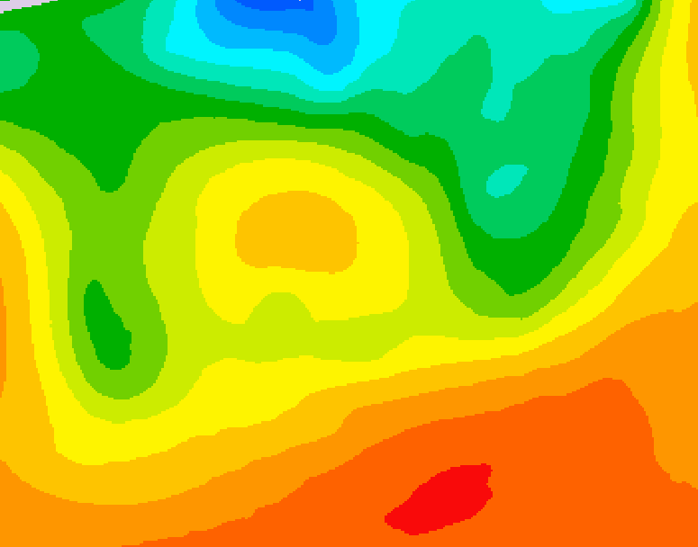 GDPS 500 millibar geopotential height 138 hour forecast chart for Canada based on 2026/06/26 1200Z data